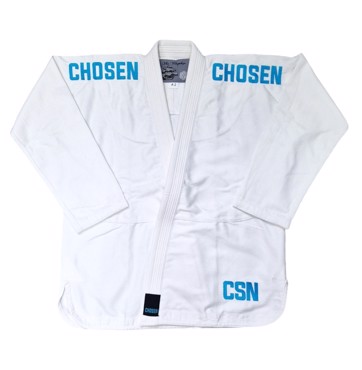 CHOSEN Flagship ΣΤΟΛΗ BJJ Gi - white/tiffany blue